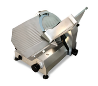 Trento Medium Duty 14-Inch Manual Gravity Feed Belt-Driven Meat Slicer, 1/2 HP, 110V