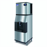 Manitowoc SPA162 Touchless Floor Model Vending Ice Dispenser for Dice or Half-Dice Ice, 120-Lb Capacity