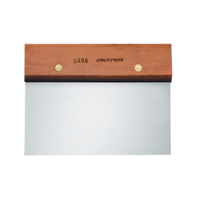 Dexter Russell Traditional 6 x 3 Inch Dough Cutter/Scraper with Rosewood Handle