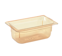 Vollrath Super Pan 1/4 GN 4-Inch Deep Amber Resin Food Pan