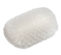 Sparta Spectrum Jumbo Tank & Kettle Brush, 6 x 10-1/2 Inch, Flare Head, White Nylon Bristles