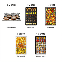 Lainox Multigrill MSK21R Chicken Grid Restaurant Starter Pack
