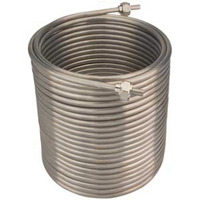 100-Foot Stainless Steel Cooling Coil, 3/8-Inch O.D. for Beer Dispensers