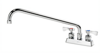 Krowne Royal Series Low-Lead Deck Mount Manual Faucet with 16-Inch Standard Swing/Swivel Spout, 4-Inch Centers