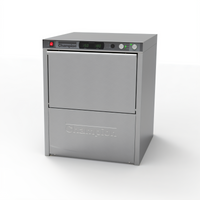 Champion ADA-Compliant 24-Inch High-Temperature Undercounter Dishwasher with Booster, Dry Assist, and Pumped Drain