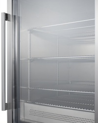 Accucold 24 Inch Undercounter Heated Blanket Warmer Cabinet with Glass Door