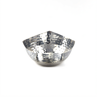 American Metalcraft Squound 15 oz Stainless Steel Hammered Snack Bowl