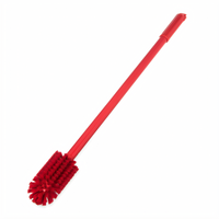 Sparta® Color-Coded Multi-Purpose Valve & Fitting Brush, 30-Inch Handle, 3-Inch Round Head, Red