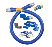 Dormont Blue Hose 48-Inch 3/4-Inch ID Moveable Gas Connector Hose Assembly