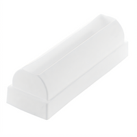 Silikomart TortaFlex Series Elegance Baking Mold, 3.5 oz, White