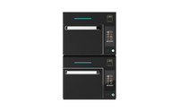 Pratica Products Inc. FIT ST BLACK DOUBLE STACKED 990188-DBL Fit Express Combi Ovens