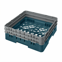 Camrack® Full Size Base Rack with 2 Extenders, 1 Compartment, Teal