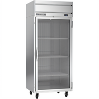 Beverage Air Horizon Series One-Section Top-Mount Reach-In Refrigerator with Wide Glass Door, 30.76 Cu. Ft.