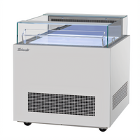 Turbo Air 30-1/4-Inch Open Display Sandwich & Cheese Merchandiser with Self-Contained Refrigeration
