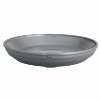 Cambro Shoreline Collection Dark Gray Thermal Pellet, 9-1/2-Inch Diameter
