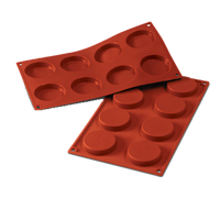 Silikomart Florentine Silicone Baking Mold, 8-Cavity