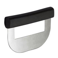 Winco 6-Inch Single Blade Chopping Knife with Black Polypropylene Handle