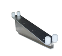 Eagle Group Heavy Duty Double Knob 18-Inch Stainless Steel Shelf C Bracket