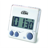 CDN Digital Alarm Kitchen Timer with Big Digits, 100-Minute Countdown