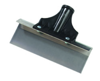 Sparta® 8-Inch Stainless Steel Floor Scraper with Threaded Handle Socket, Without Handle