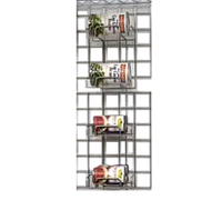 WalStor 4-Deck Wall-Mounted Can Rack for Modular Wall Systems