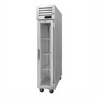 Turbo Air PRO Series Reach-In Heated Holding Cabinet with 1 Glass Door, 14.65 Cu. Ft.
