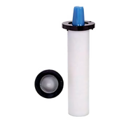 Dial-A-Cup Rear-Mount Plastic Cup Dispenser, 23-Inch Tube, 8 oz. to 64 oz.
