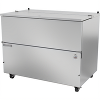 Beverage-Air Single Access Cold Wall School Milk Cooler, 49-Inch, 20.32 Cu. Ft., Stainless Steel