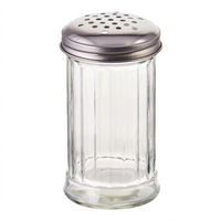 Winco G-103 Red Pepper & Cheese Shakers Case of 4