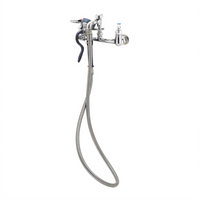 Wall-Mount Mixing Pre-Rinse Spray Assembly with 68-Inch Hose