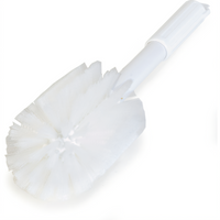 Sparta Multi-Purpose Valve & Fitting Brush, 16 Inch Long, 4 Inch Round Head, White