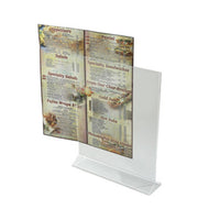 Winco ATCH-811 Tabletop Menu Card Holder Case of 24