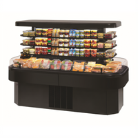 Elements Island Self-Serve Refrigerated Merchandiser, 60.5 Inch Wide, 3-Tier, Self-Contained