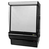 Turbo Air Locking Fabric Security Cover for 48-Inch Open Display Merchandiser