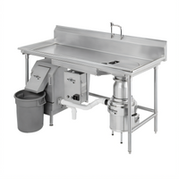 InSinkErator WasteXpress 5 HP Under-Table Food Waste Reduction System with 18-Inch Type A Sink Bowl Assembly