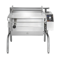 Groen Electric 40-Gallon Power Tilt Braising Pan with Open Frame Base