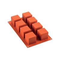 SiliconFlex 6-Compartment Silicone Cube Baking Mold