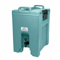 Cambro Ultra Camtainer 10-1/2 Gallon Insulated Beverage Carrier, Slate Blue