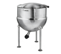 Groen FT-20 20-Gallon Direct Steam Kettle with 2/3 Jacket and Tri-Leg Base