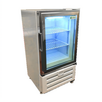 Excellence Commercial Products CTF-1T Glass Door Merchandisers