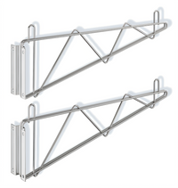 Steel Works Stainless SWWB-14C Wall-Mounted Shelving