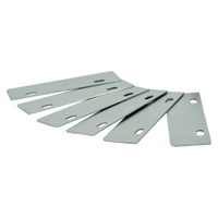 Omcan Replacement Grill Scraper Blades, 6-Pack