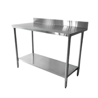 Thunder Group SLWT42448F4 Stainless Steel Prep Tables