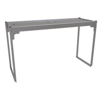 Glastender 42-Inch Single Stainless Steel Overshelf for Pass-Thru Cocktail Stations