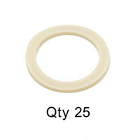 T&S Brass Eterna Cartridge Faucet Top Gaskets, 25-Pack