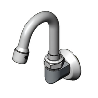 Wall-Mount Dummy Swivel Gooseneck Spout with 2.2 GPM Aerator