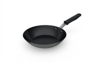 Vollrath 9.5-Inch Coated Carbon Steel Induction-Ready Fry Pan with Riveted Handle