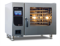 Henny Penny FlexFusion Platinum 6-Pan Countertop Electric Combi-Smoker Oven, 208V, 3-Phase