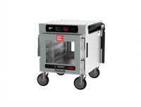 Metro HotBlox Narrow 4-Pan Pass-Thru Insulated Holding Cabinet, Under Counter, Digital Touchscreen, Clear Doors