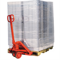 Comfort Curve Gray 1-Compartment Bus Box Skid, 15 x 20 x 7 Inches